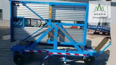 可斜式鋁合金升降機 可斜式鋁合金升降機